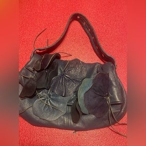 Vintage Designer Gorgeous real leather shoulder bag